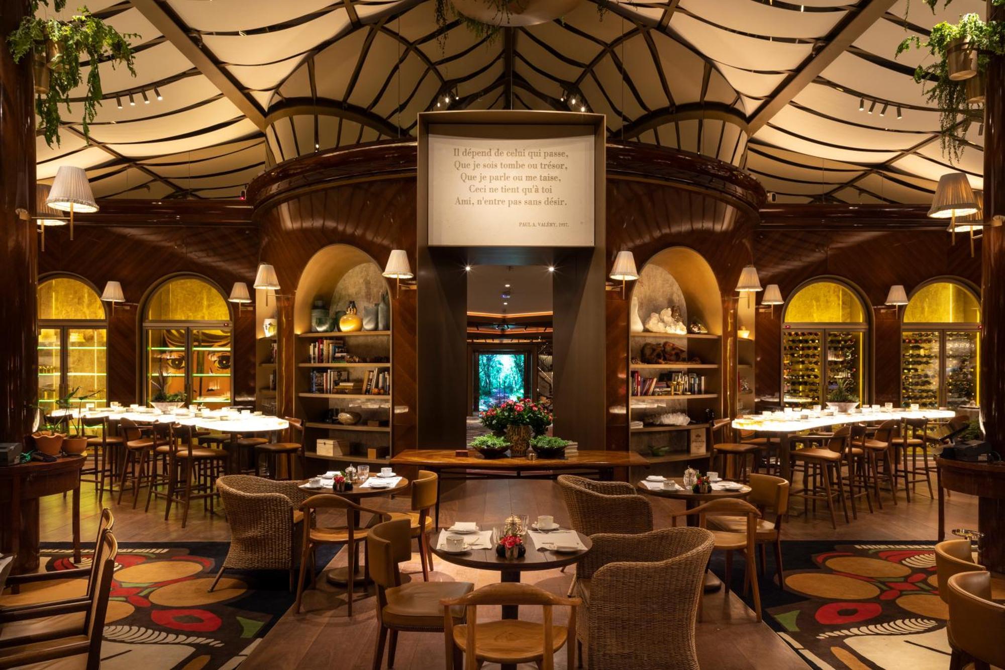 Hotel Rosewood São Paulo Exterior foto The interior of the restaurant